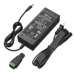 EMITEVER 24V Power Supply, 60W LED Power Adapter UL-Listed